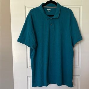 Men's Teal Polo Shirt